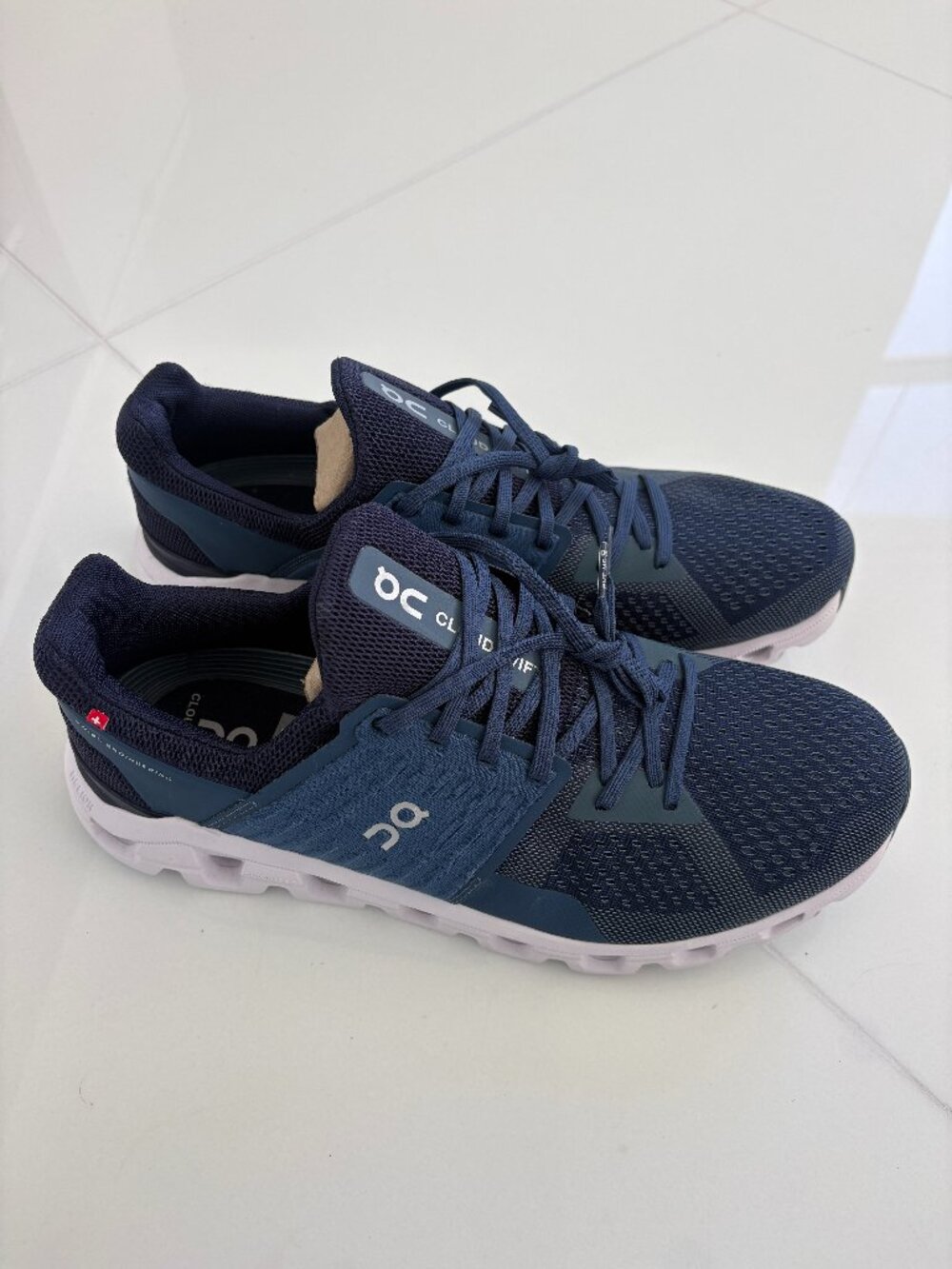 New On Cloudswift Navy Blue White Running Sneakers Men's US 11.5